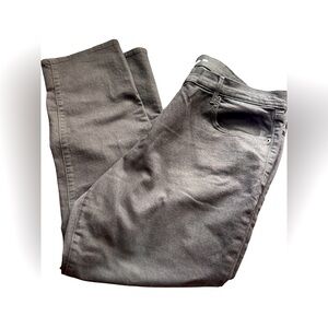 Old Navy Charcoal Curvy Straight Jeans